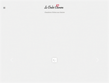 Tablet Screenshot of chaleteleonore.com